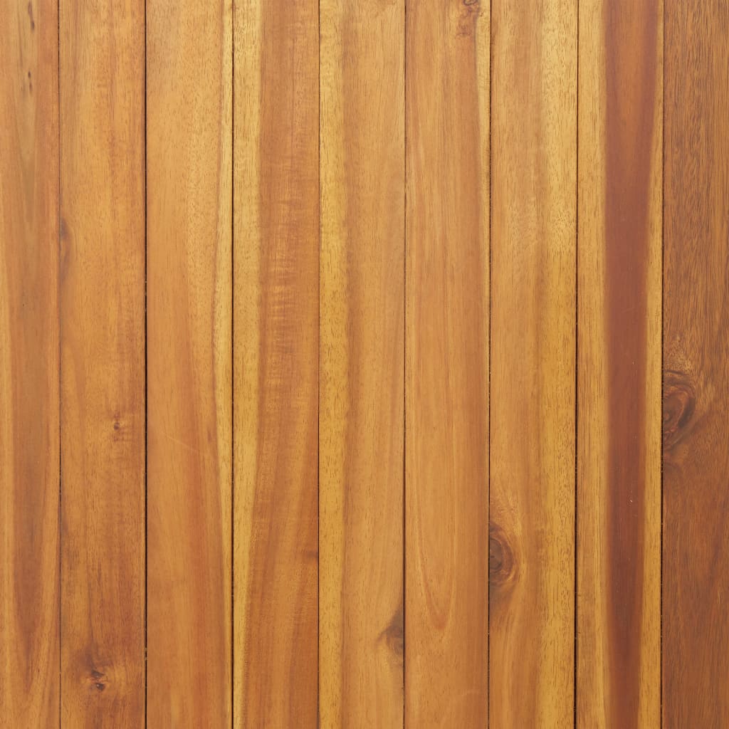 vidaXL Arriate de madera maciza de acacia 33,5x33,5x33,5 cm