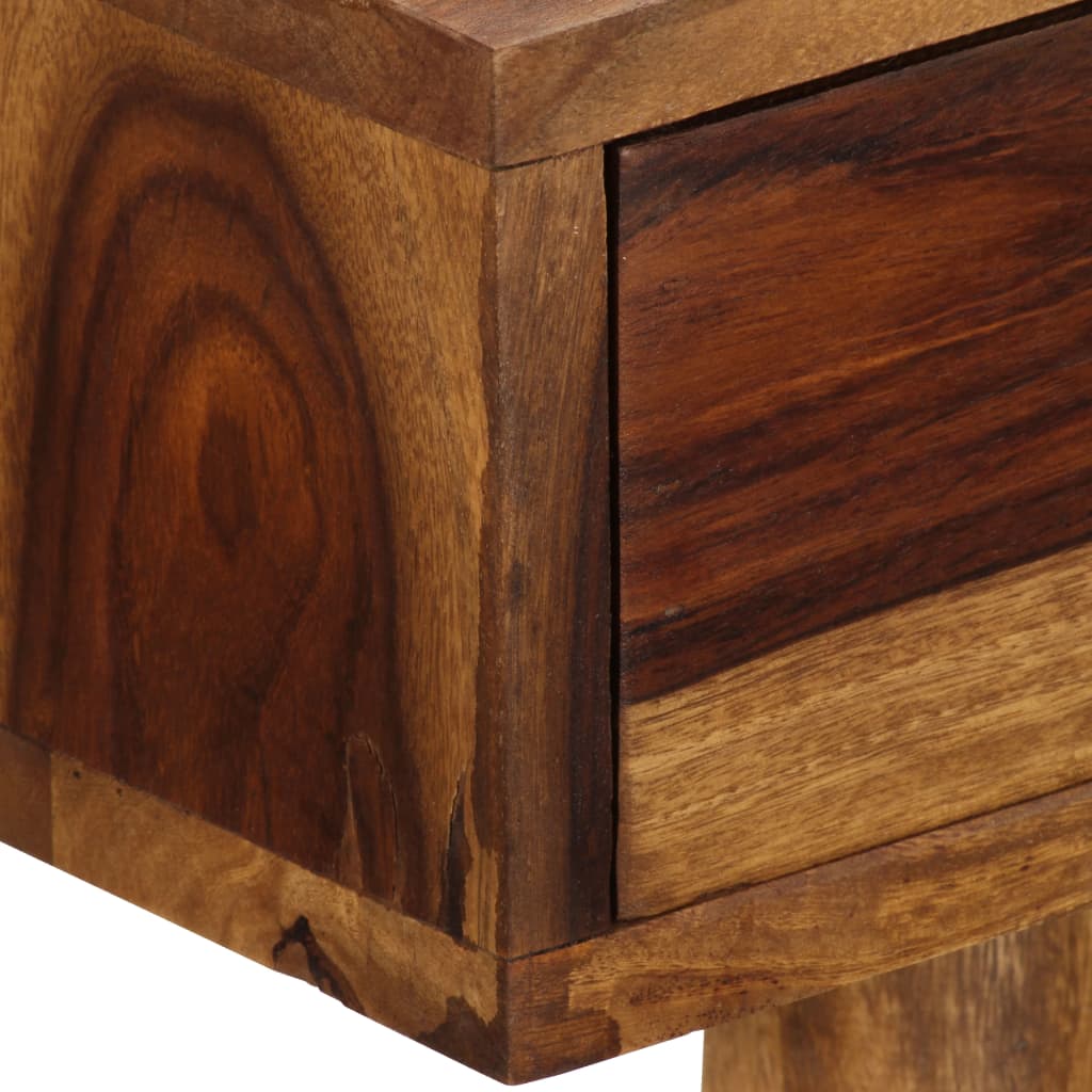 vidaXL Escritorio de madera maciza de sheesham 110x55x76 cm