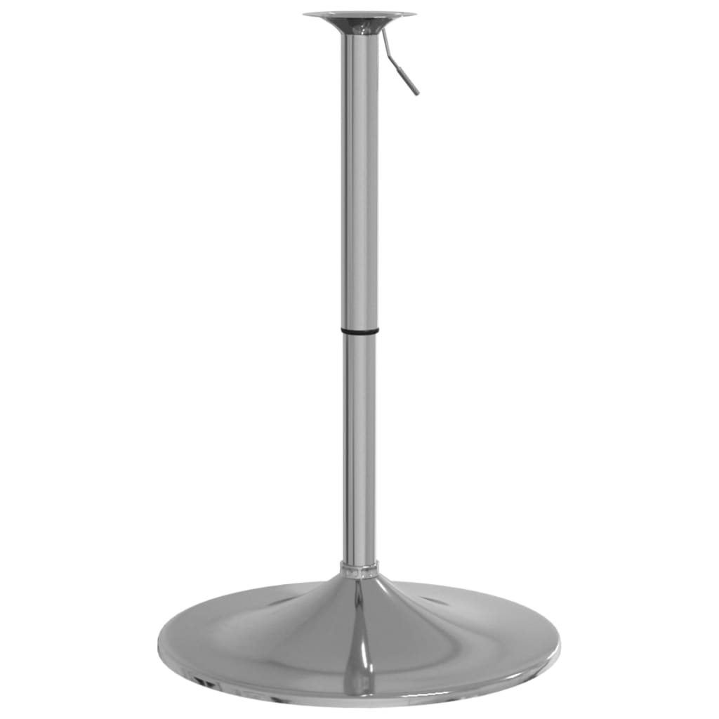 vidaXL Base de mesa alta de bar acero cromado 45x90 cm