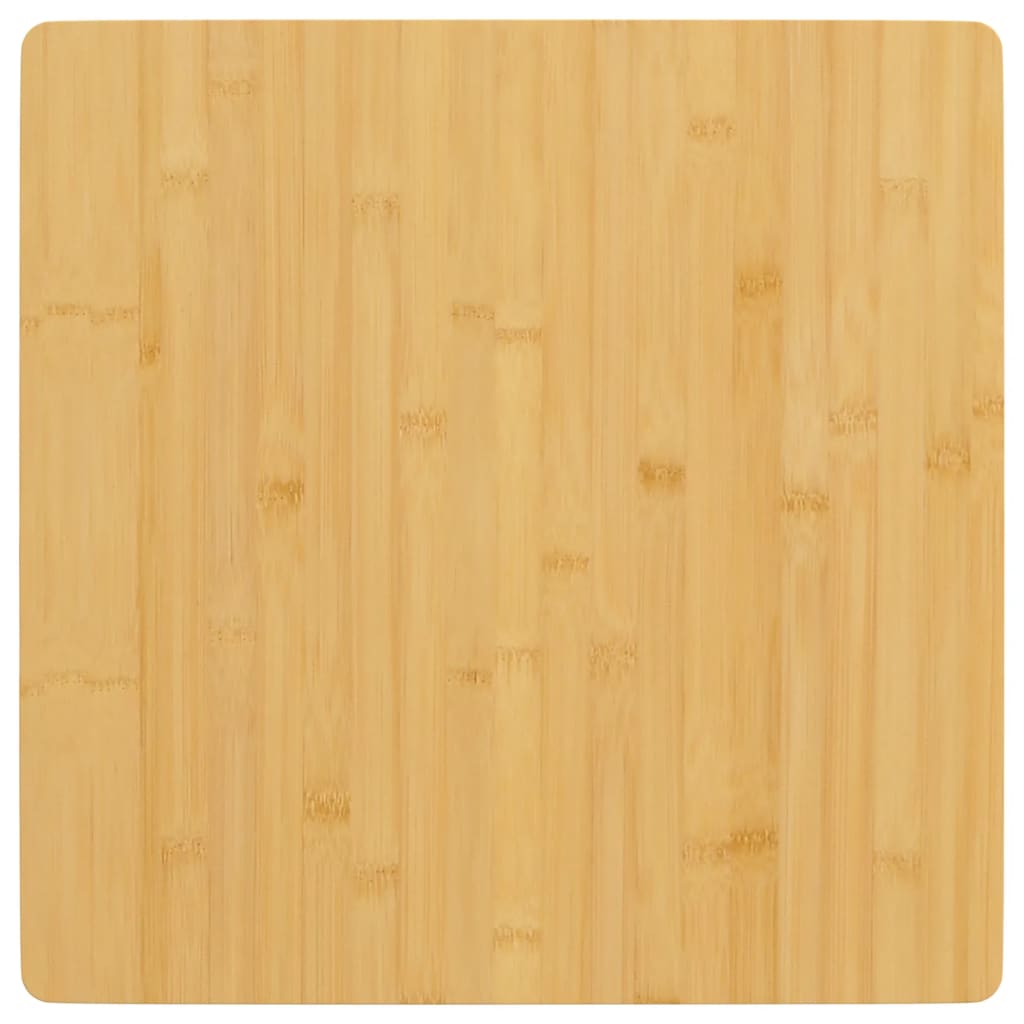 vidaXL Tablero de mesa de bambú 40x40x2,5 cm