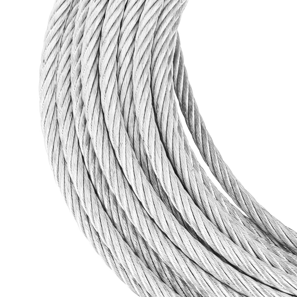 vidaXL Cuerda de cable 800 kg 20 m