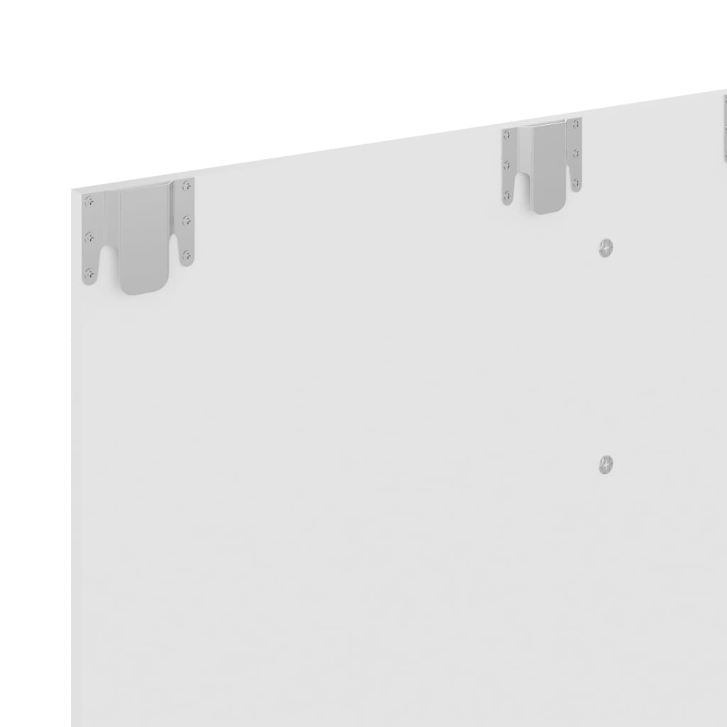 vidaXL Mueble de TV de pared madera contrachapada blanco 120x23,5x90cm