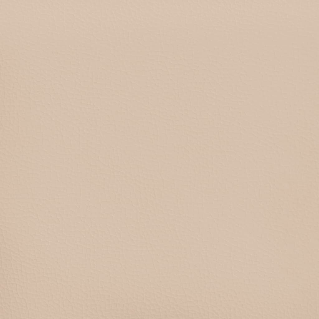 vidaXL Cabecero de cuero sintético color capuchino 93x16x78/88 cm