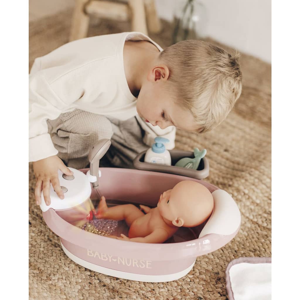 Smoby Bañera de juguete para muñecos y accesorios Baby Nurse Balneo
