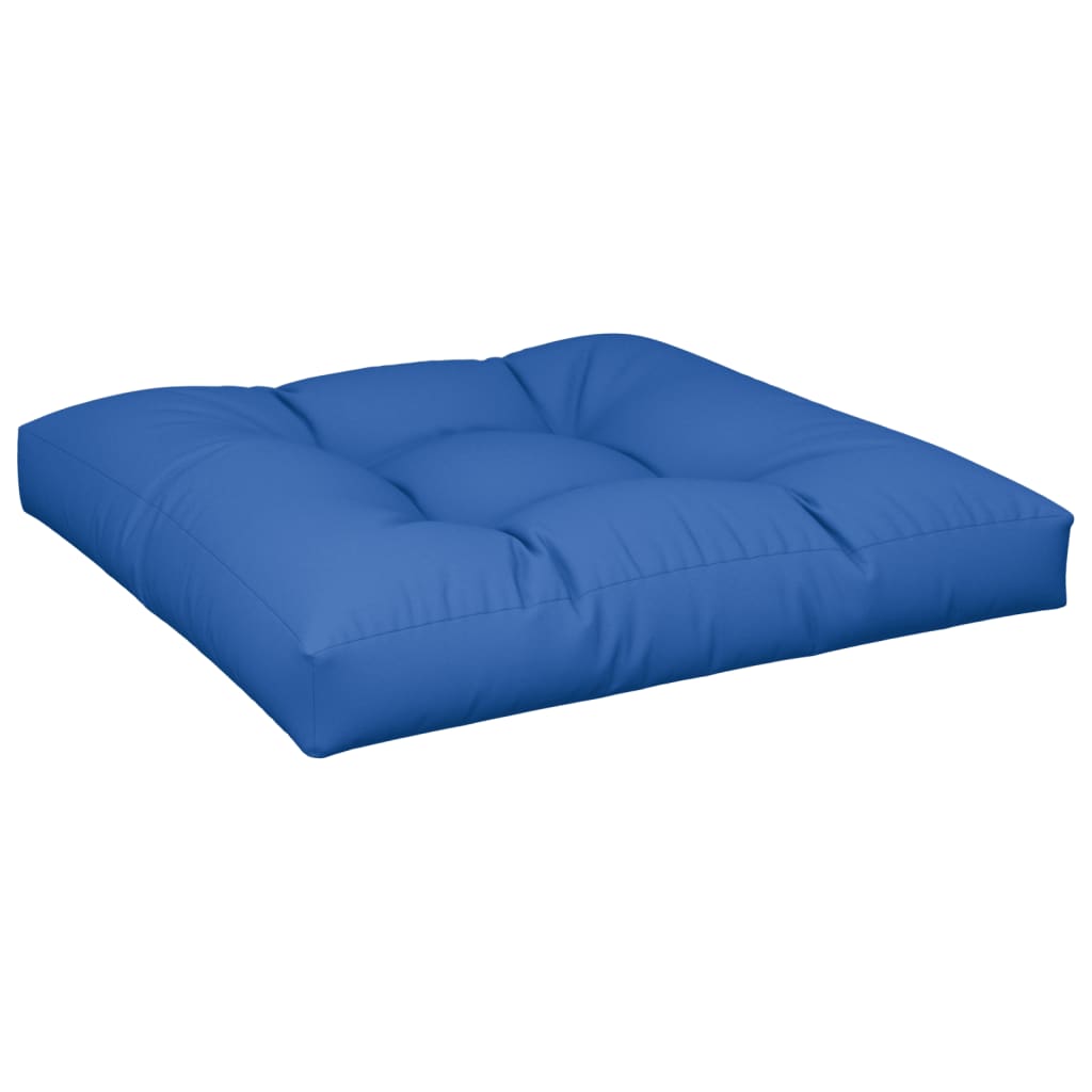 vidaXL Cojín para sofá de palets azul royal 80x80x10 cm
