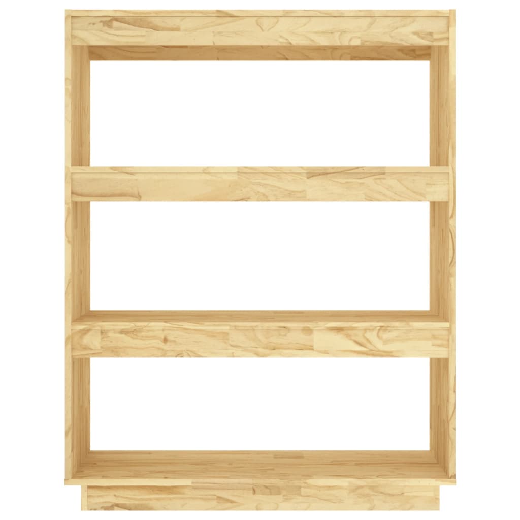 vidaXL Estantería/divisor de espacios madera maciza pino 80x35x103 cm
