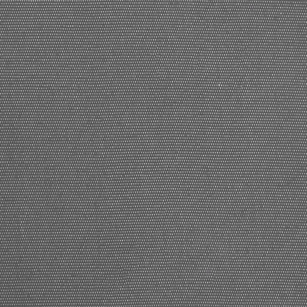 vidaXL Toldo retráctil de tela y acero gris antracita 150x150 cm
