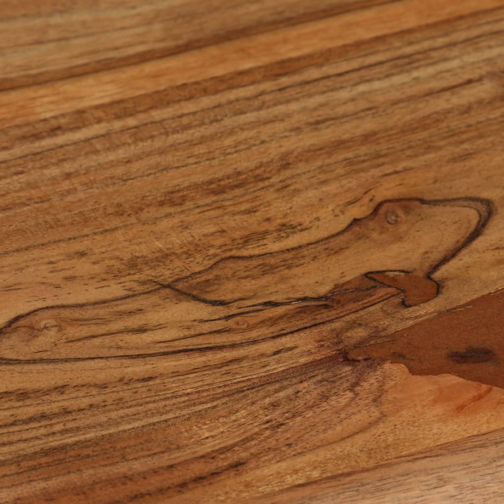 vidaXL Escritorio de madera maciza de acacia 110x50x76 cm