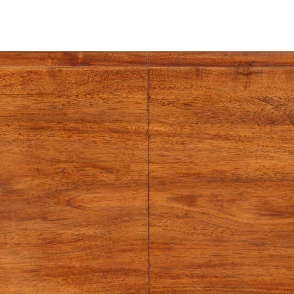vidaXL Mesa de comedor madera maciza acabado miel 180x90x76 cm