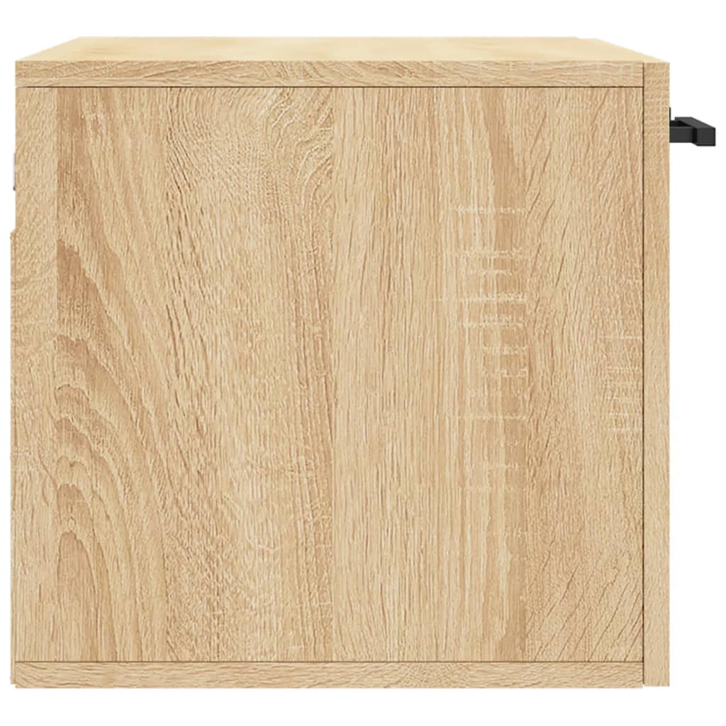vidaXL Armario de pared madera ingeniería roble Sonoma 60x36,5x35 cm