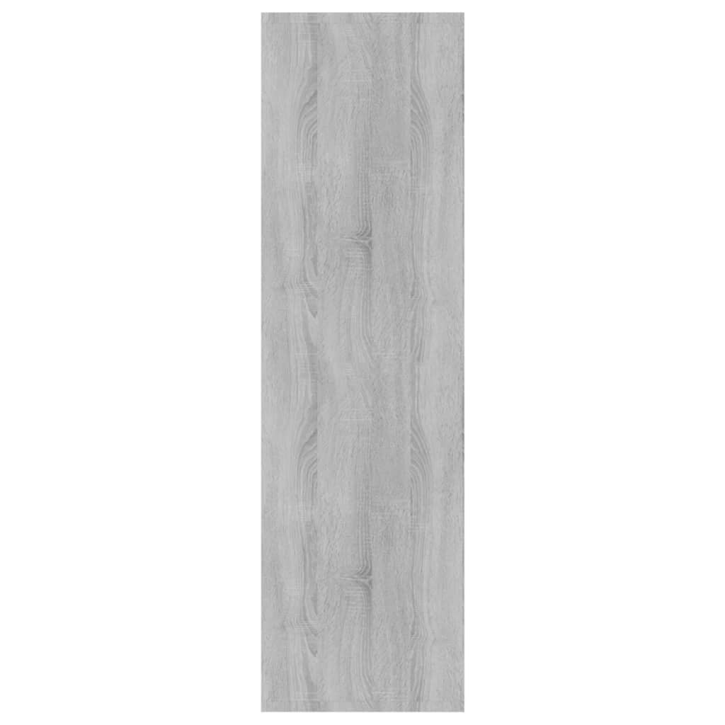 vidaXL Estantería madera contrachapada gris Sonoma 80x30x103 cm