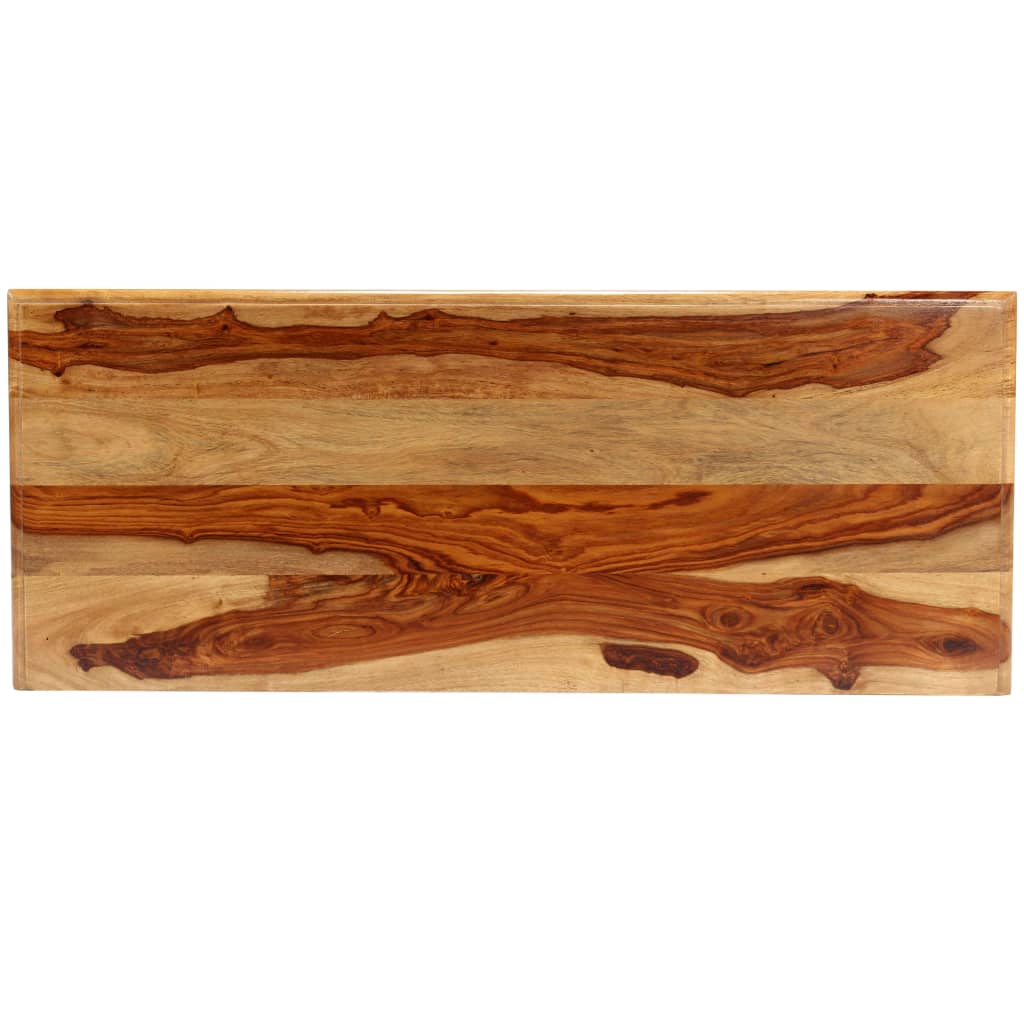 vidaXL Mesa consola de madera maciza de sheesham 100x40x75 cm