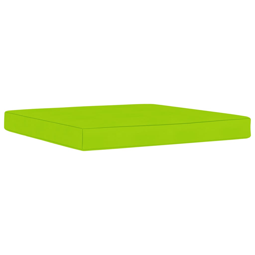 vidaXL Juego de muebles de jardín 8 piezas con cojines verde brillante