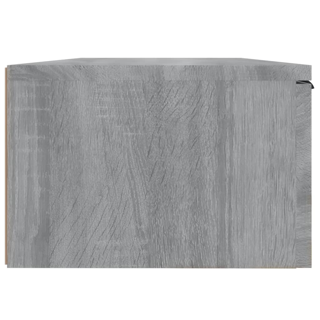 vidaXL Armario de pared madera de ingeniería gris Sonoma 68x30x20 cm