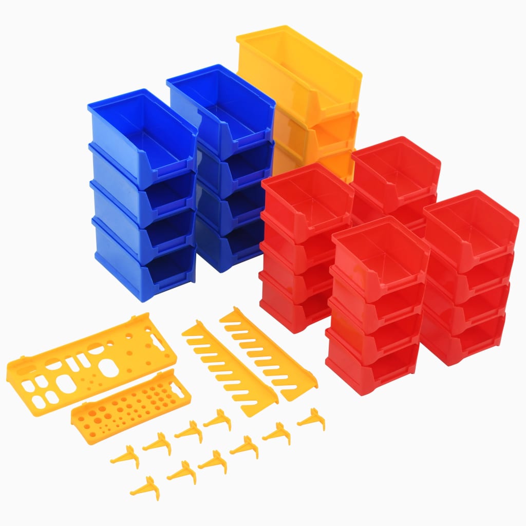 Organizador De Herramientas De Pared PYBTOOL, 48 Pulgadas, Con 7 Ganchos Ajustables, Soporta Hasta 200 Kg, Para Garaje O Taller