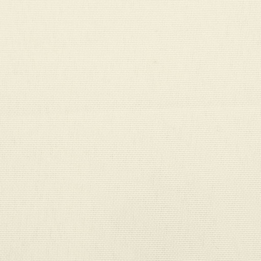 vidaXL Cojín para sofá de palets tela crema 60x61,5x10 cm