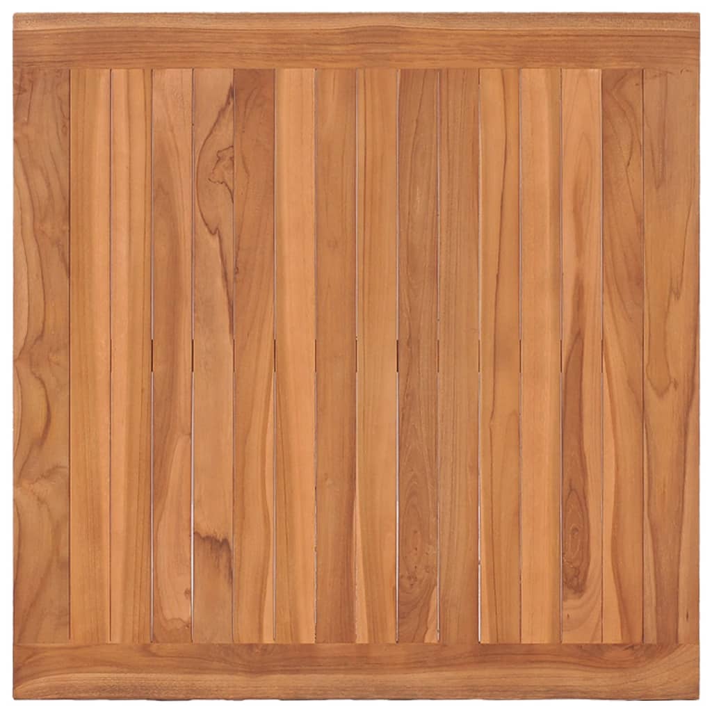 vidaXL Mesa Batavia de madera maciza de teca 85x85x75 cm