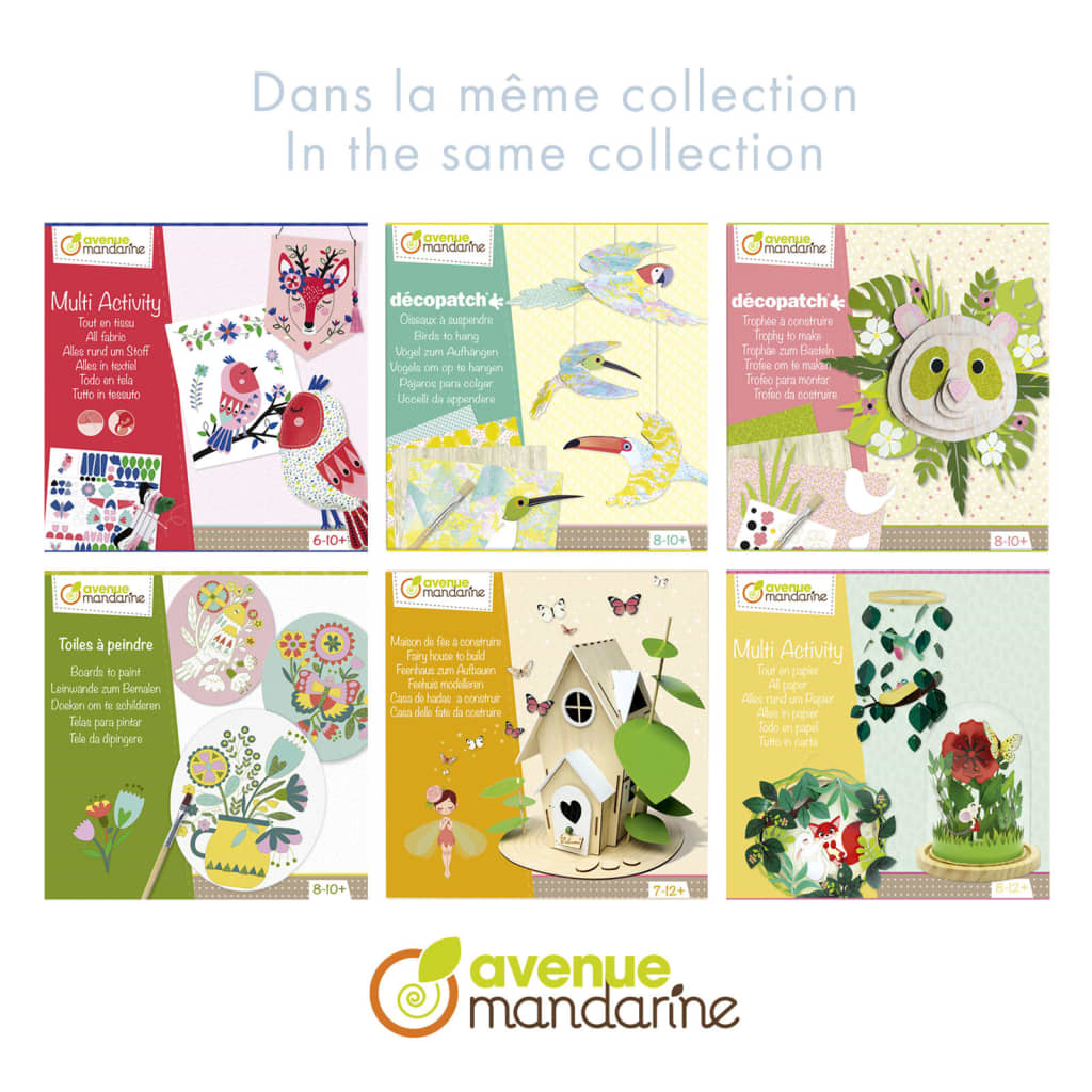 Avenue Mandarine Caja de creatividad Flower Press & Herbarium