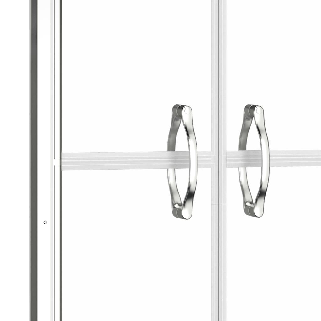 vidaXL Puerta de ducha transparente ESG 96x190 cm