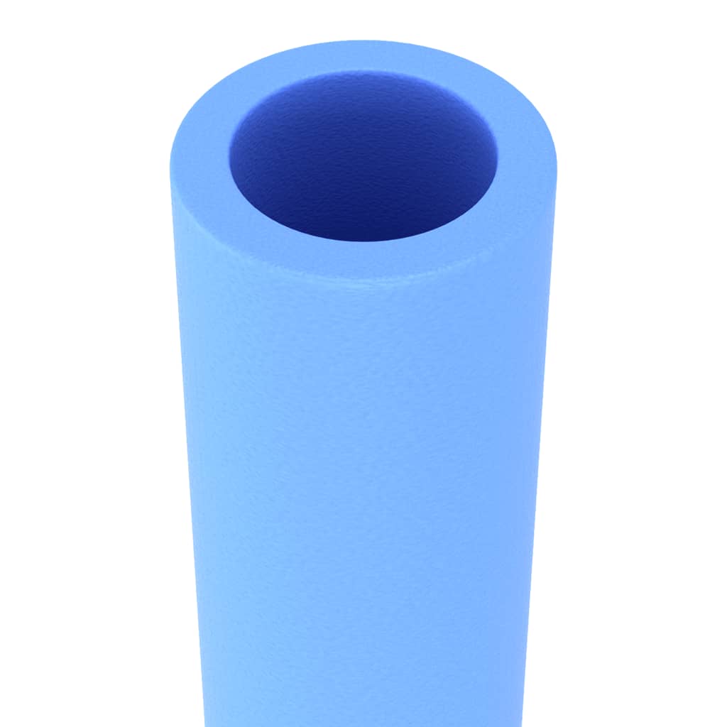 vidaXL Mangas de espuma de poste de cama elástica 12 uds 92,5 cm azul