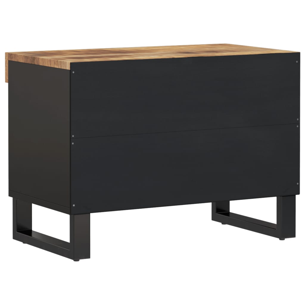 vidaXL Mueble de TV madera maciza de mango 60x33x43,5 cm