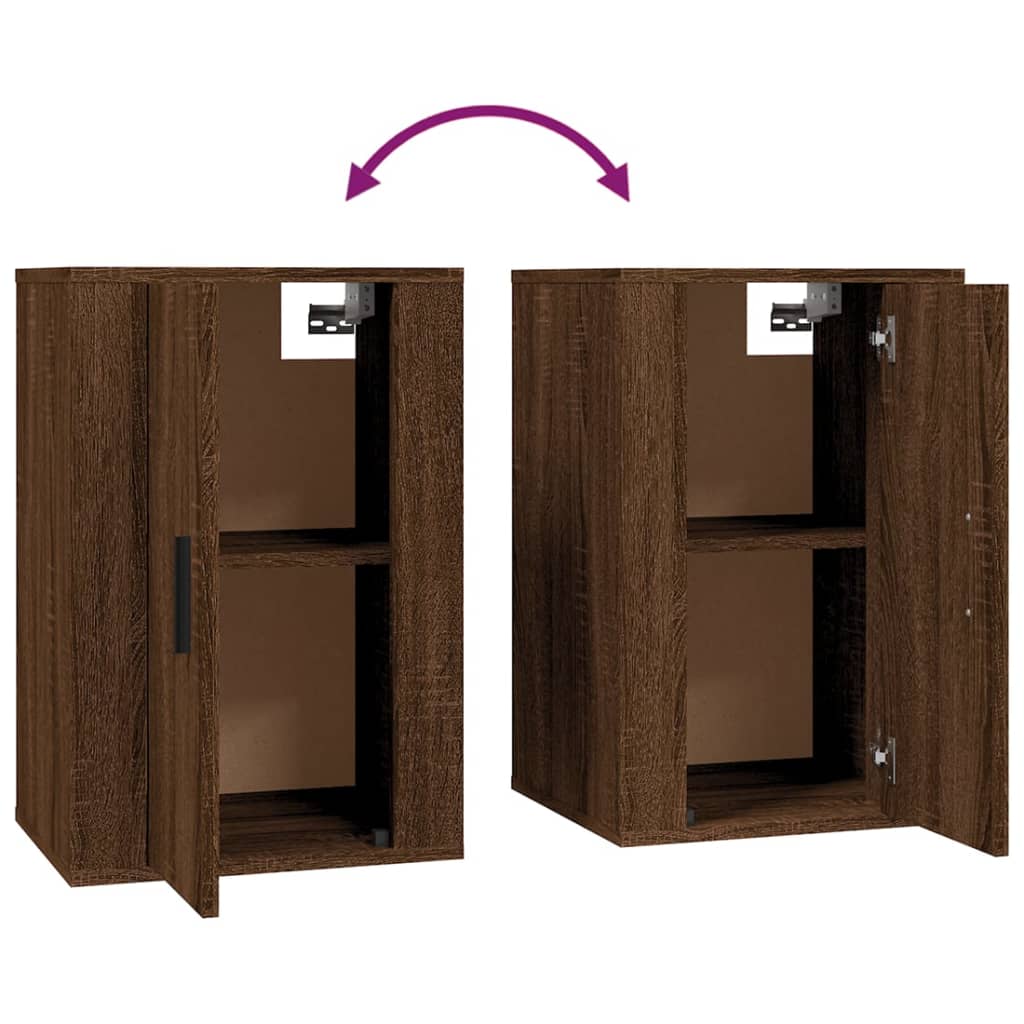 vidaXL Set de muebles para TV 5 pzas madera contrachapada roble marrón