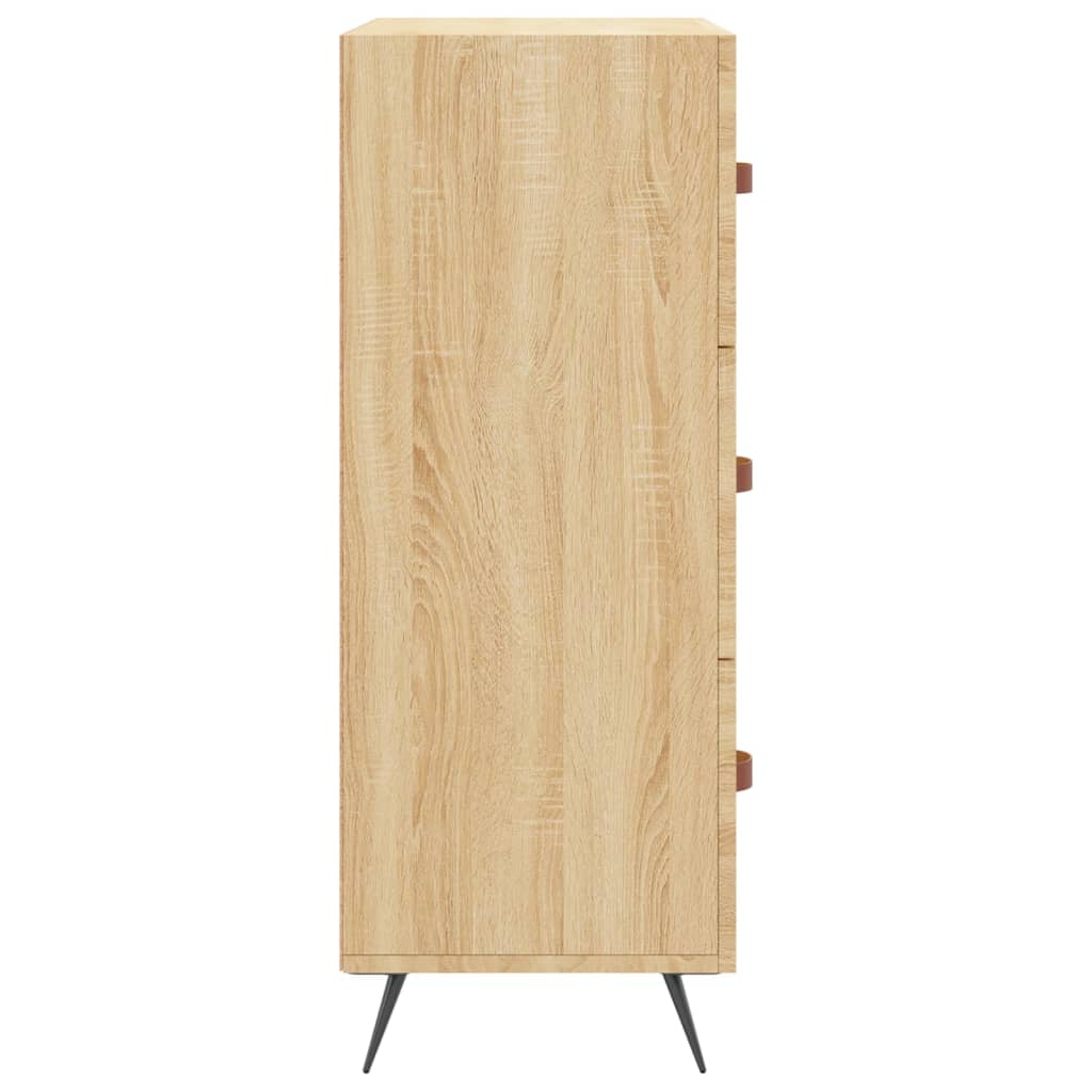 vidaXL Cómoda madera de ingeniería roble Sonoma 69,5x34x90 cm