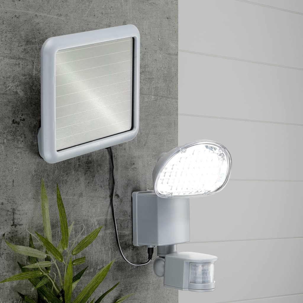 HI Lámpara solar LED de jardín con sensor de movimiento plástico