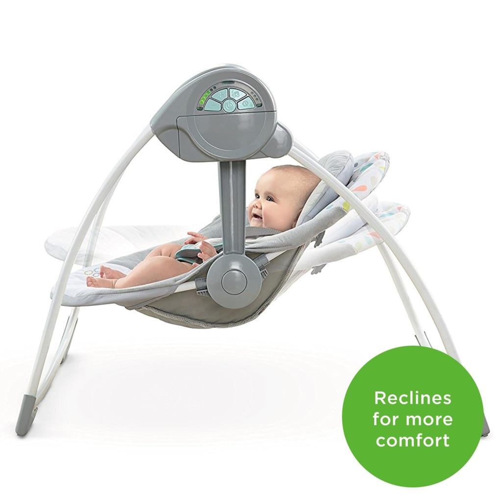 Ingenuity Hamaca columpio para bebés Comfort 2 Go Fanciful Forest