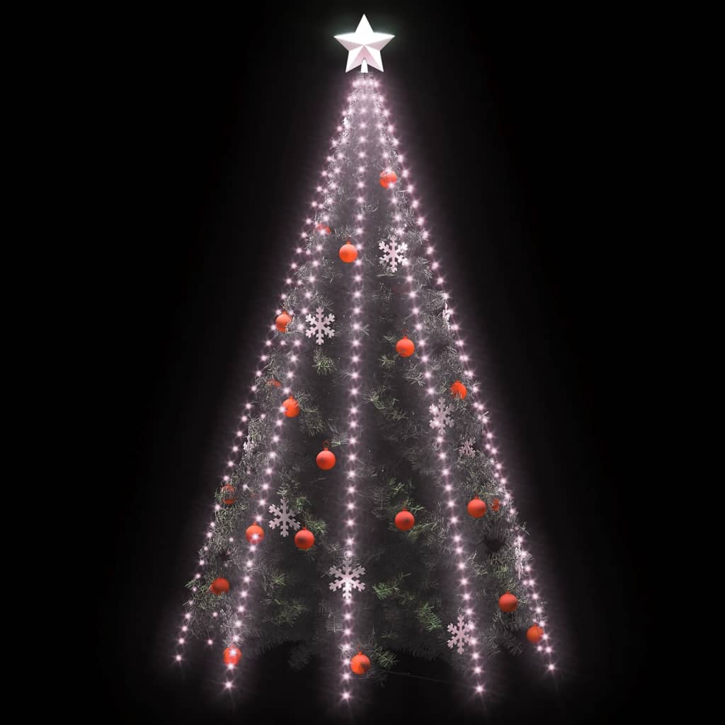 vidaXL Luces de red para el árbol de Navidad con 400 LEDs 400 cm