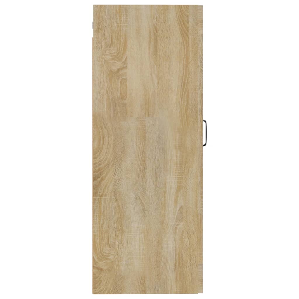 vidaXL Armario colgante madera de ingeniería roble Sonoma 35x34x90 cm