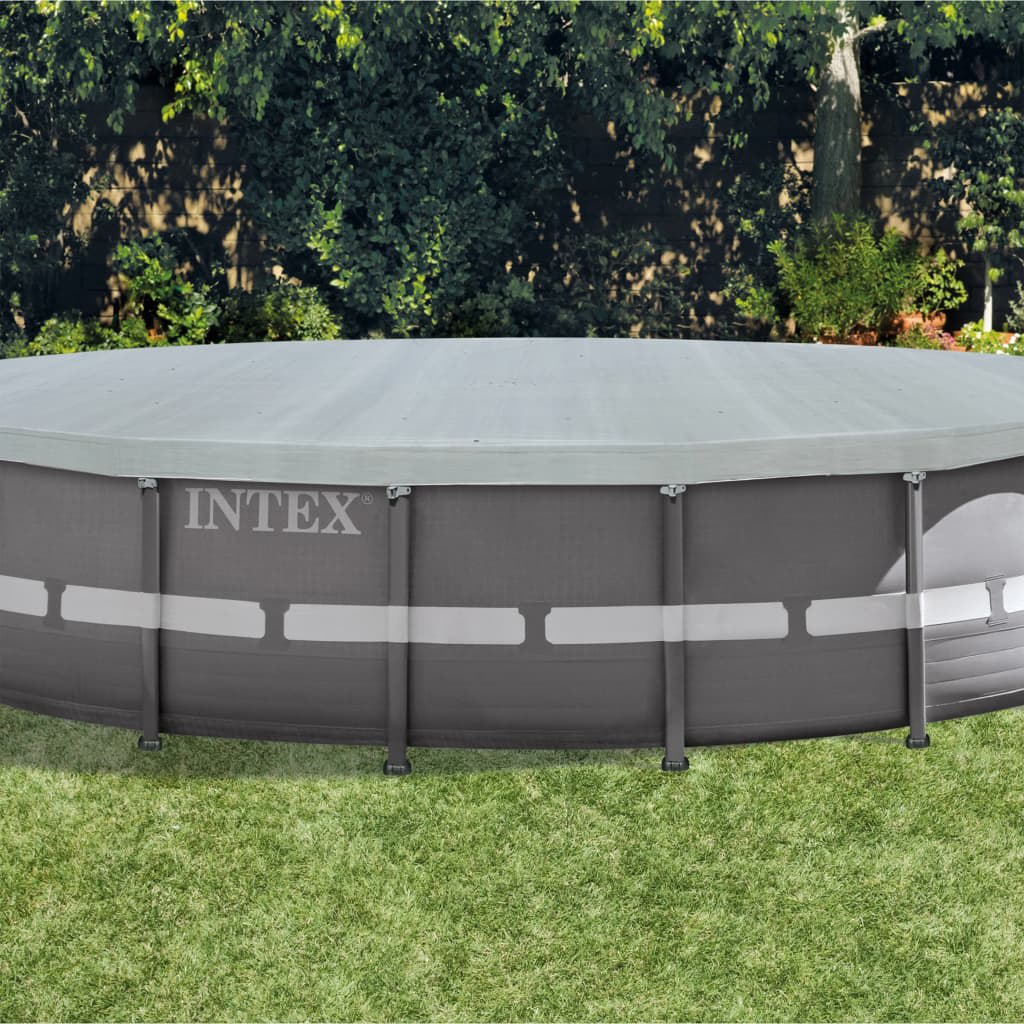 Intex Cubierta de piscina redonda Deluxe 549 cm 28041