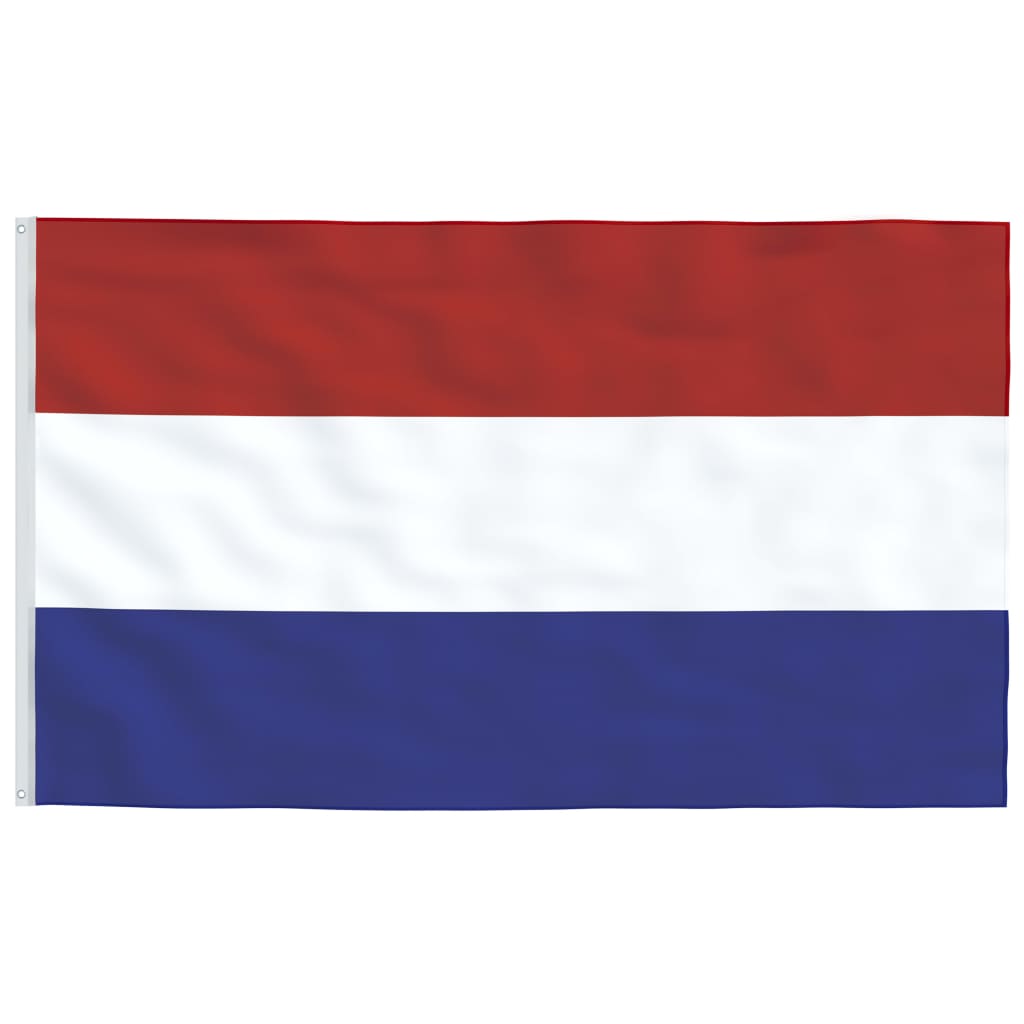 vidaXL Bandera de Holanda y mástil de aluminio 6 m