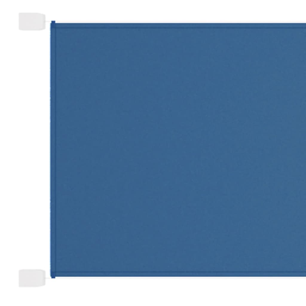 vidaXL Toldo vertical tela oxford azul 100x360 cm