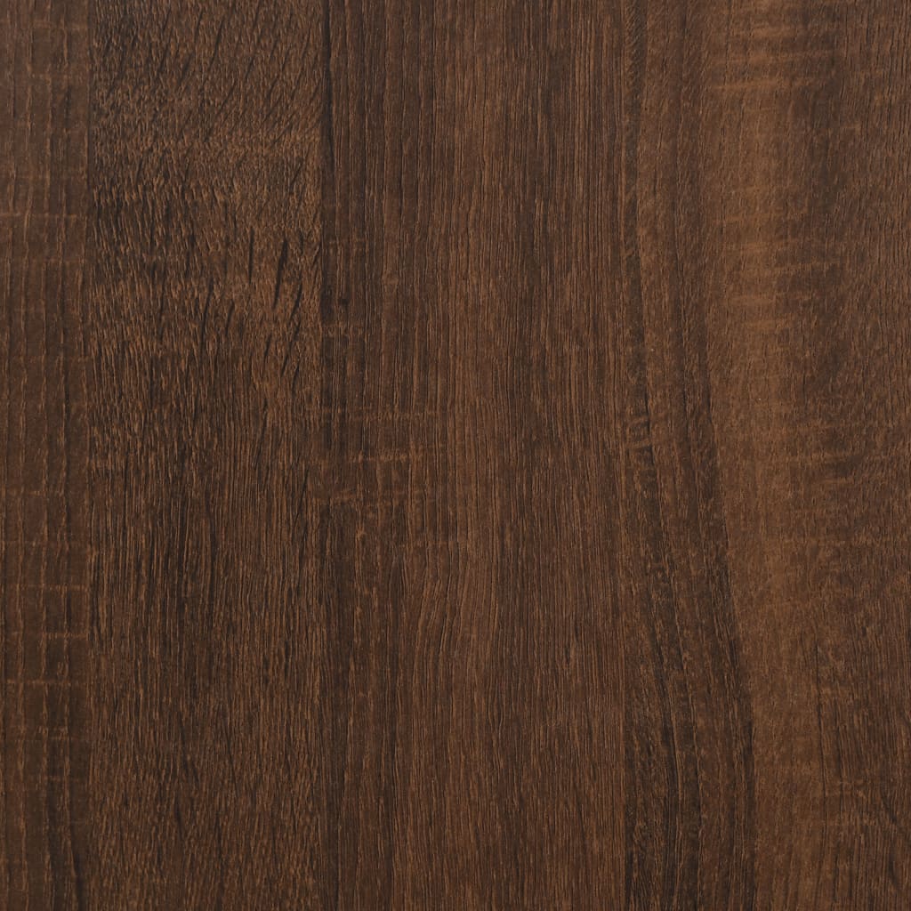 vidaXL Mesa de centro madera contrachapada roble marrón 90x44,5x45 cm