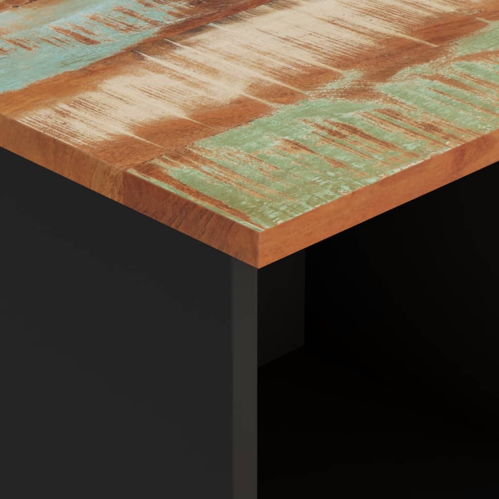 vidaXL Mueble de baño madera maciza reciclada 38x33x160 cm