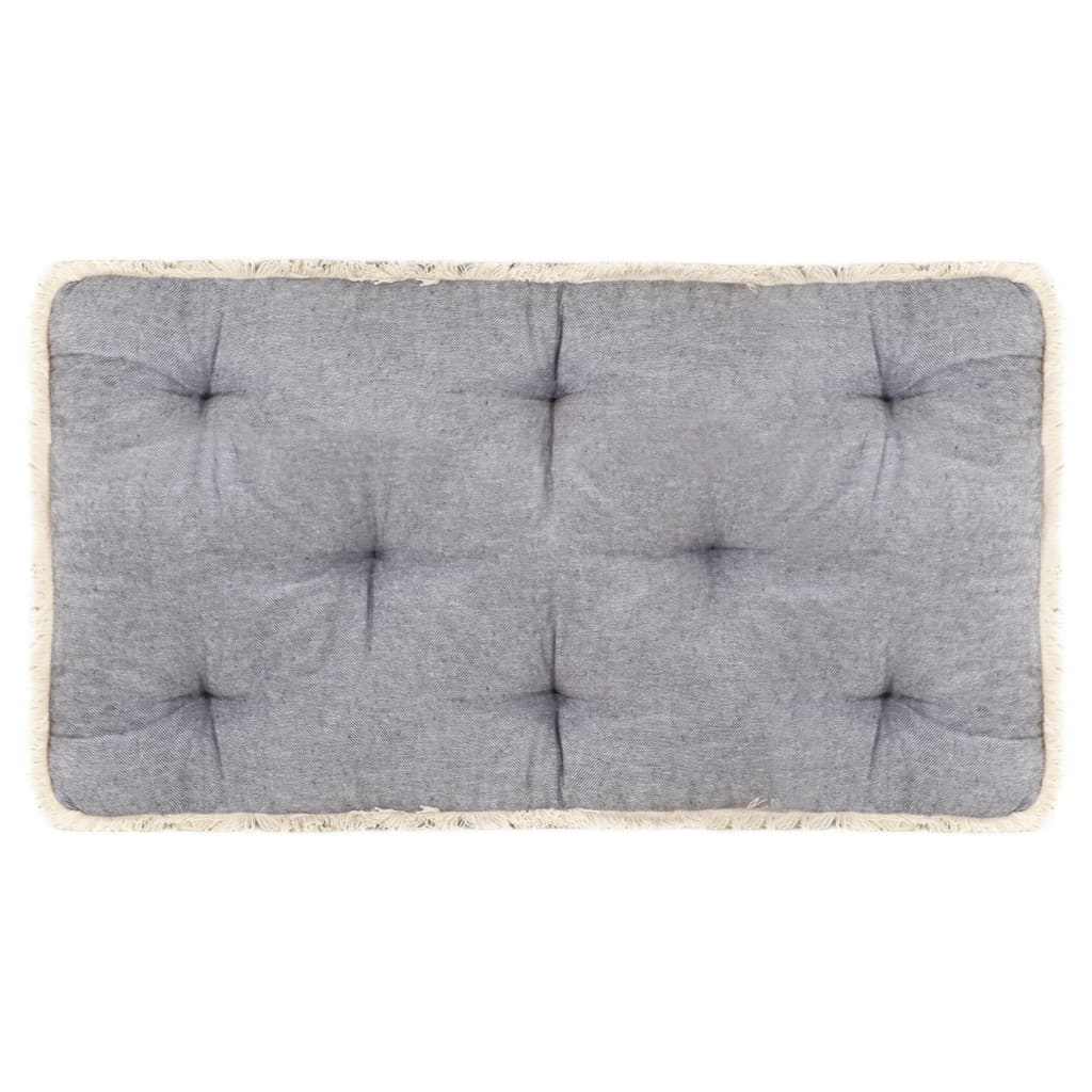 vidaXL Cojín para sofá de palets gris antracita 73x40x7 cm