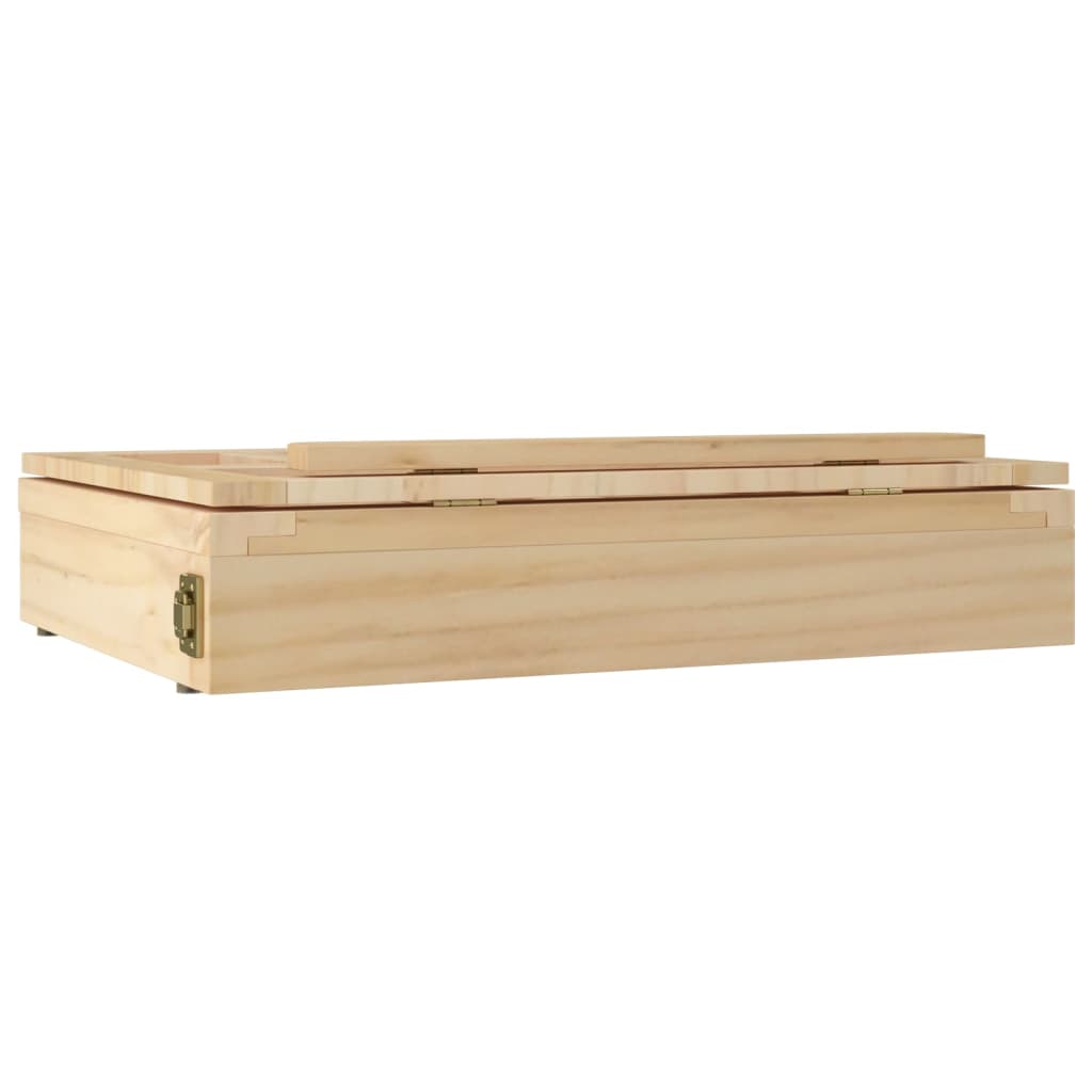 vidaXL Caballete de sobremesa con cajón madera de pino 33,5x25,5x7cm