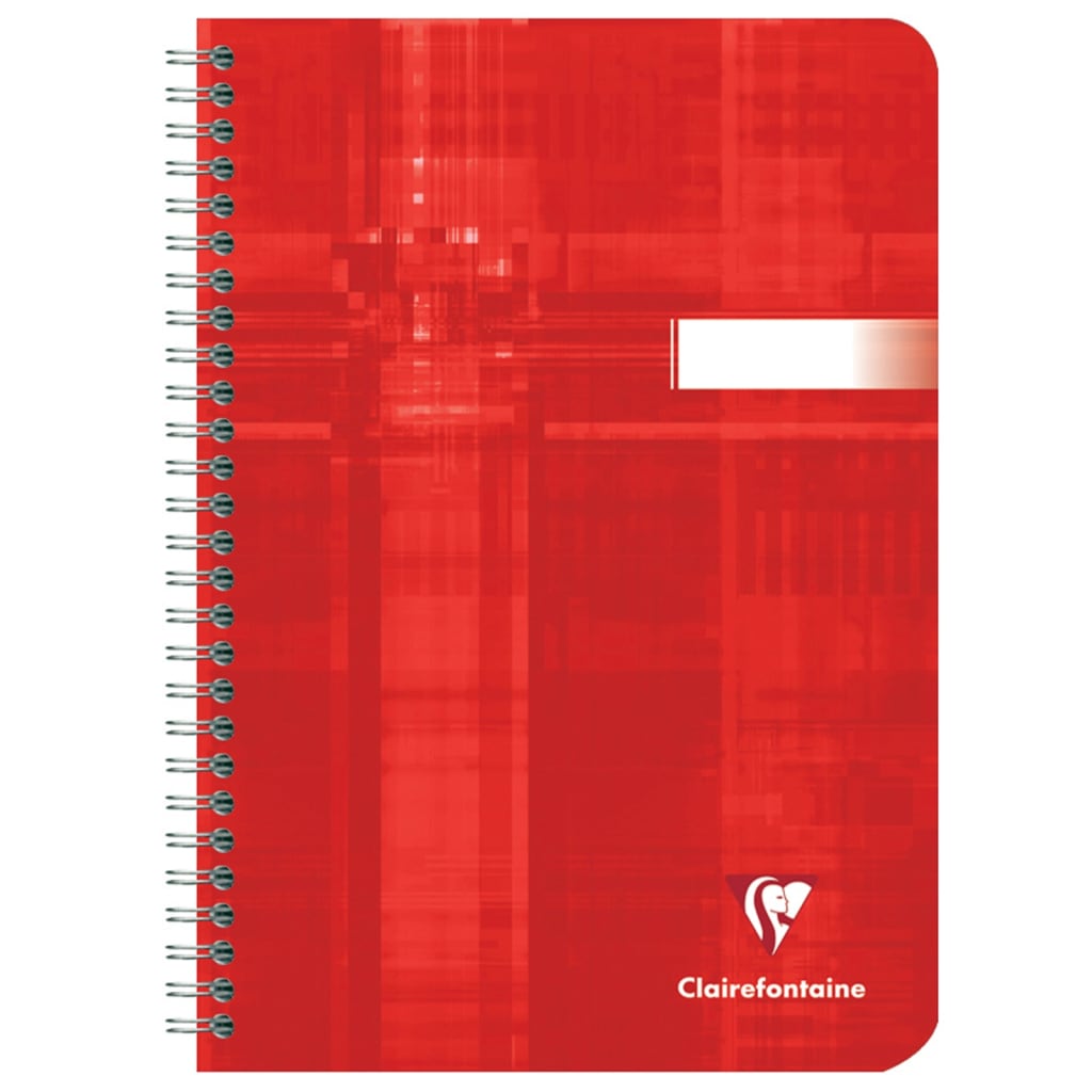 Clairefontaine Cuadernos con espiral A5 90 hojas cuadrícula 5x5mm 5uds