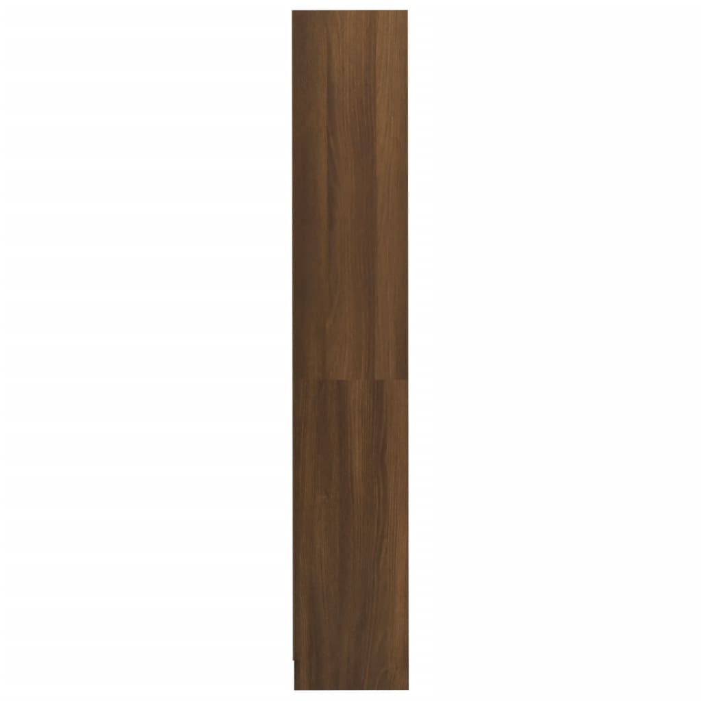 vidaXL Estantería 4 niveles madera color marrón roble 80x24x142 cm
