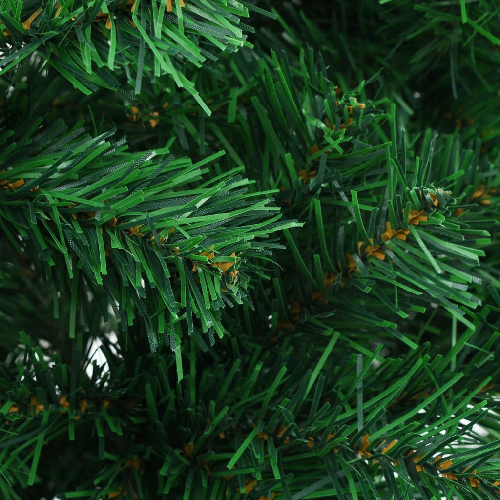 vidaXL Árbol de Navidad artificial con soporte 380 ramas 150 cm
