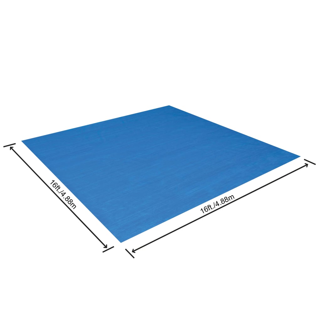 Bestway Cubierta de suelo para piscina Flowclear 488x488 cm