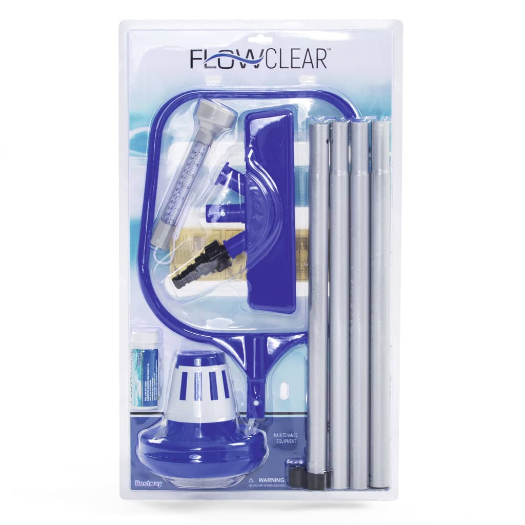 Bestway Kit de mantenimiento para piscina desmontable serie Flowclear