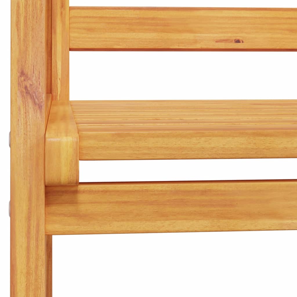 vidaXL Juego de muebles de jardín 4 piezas madera maciza de acacia