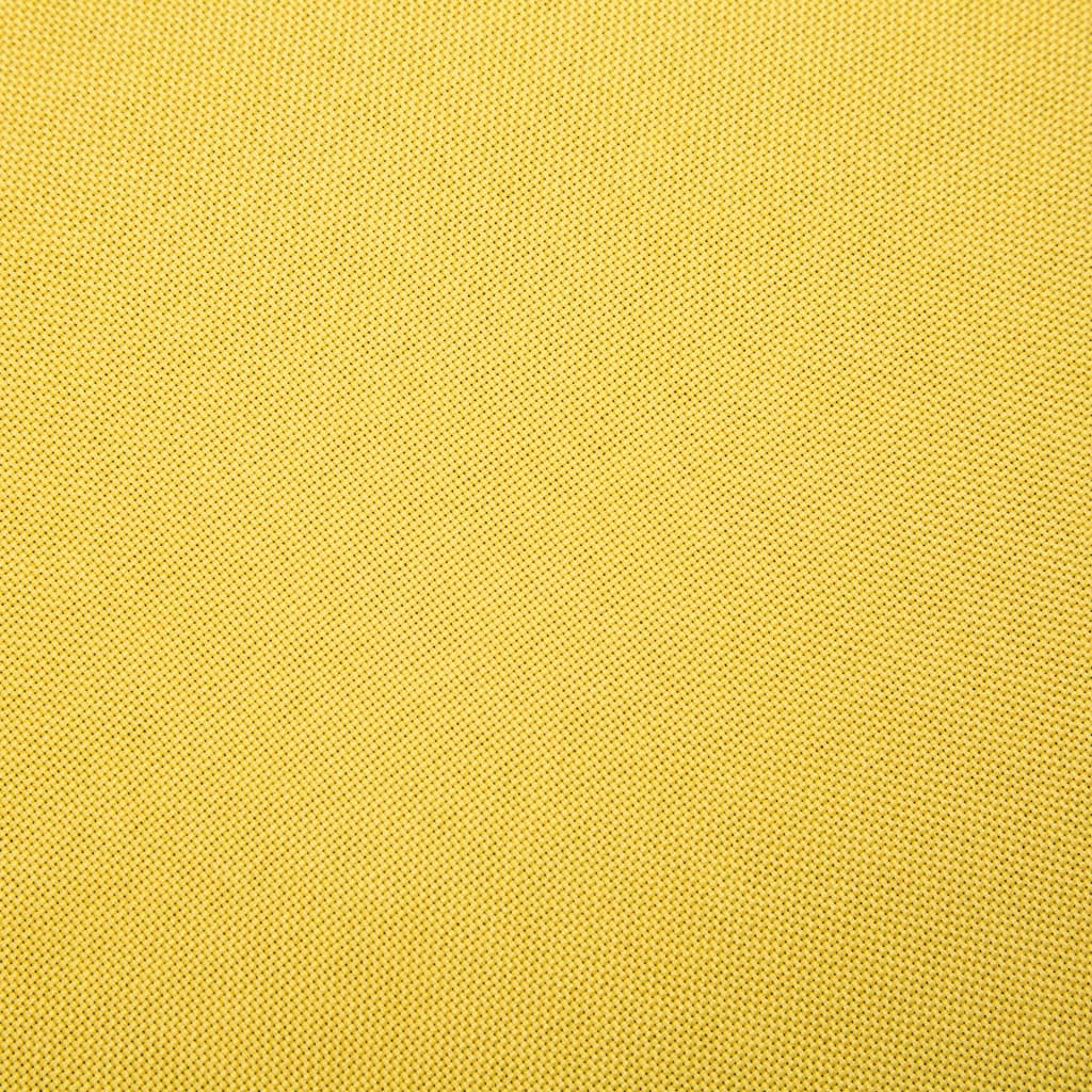 vidaXL Sillón de tela amarillo