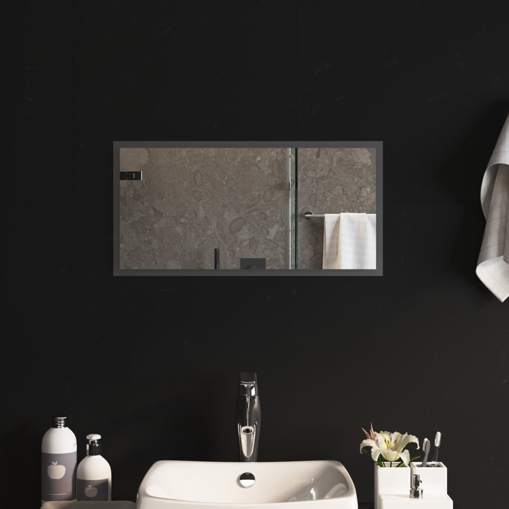 vidaXL Espejo de baño con LED 30x60 cm