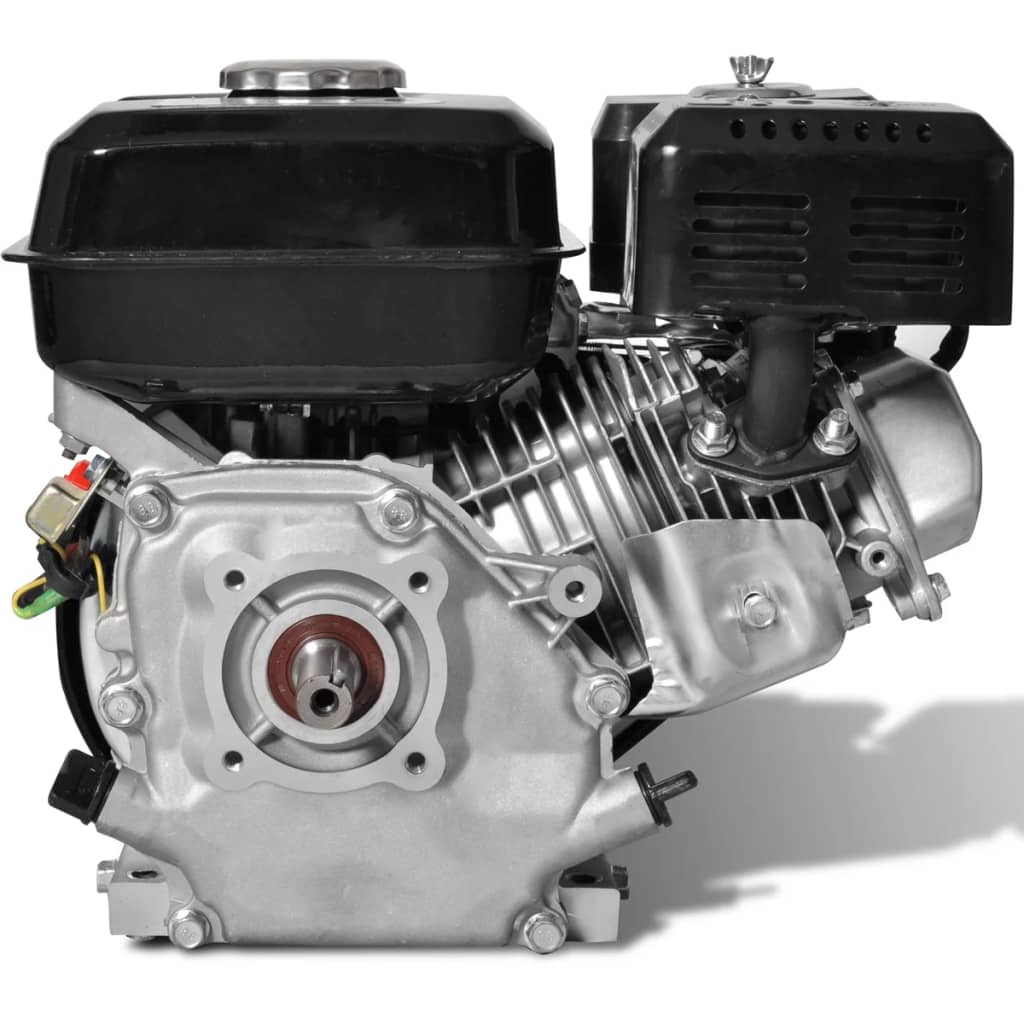 vidaXL Motor de gasolina negro de 6,5 HP y 4,8 kW