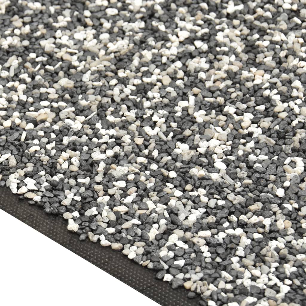 vidaXL Revestimiento de piedra gris 400x60 cm