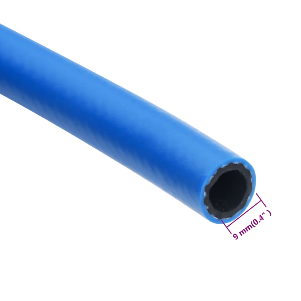 vidaXL Manguera de aire PVC azul 14 mm 5 m