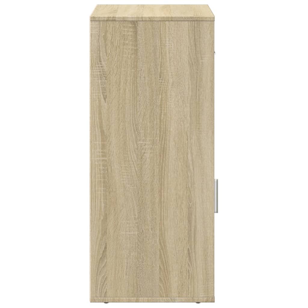 vidaXL Armario almacenaje madera ingeniería roble Sonoma 56,5x39x90 cm
